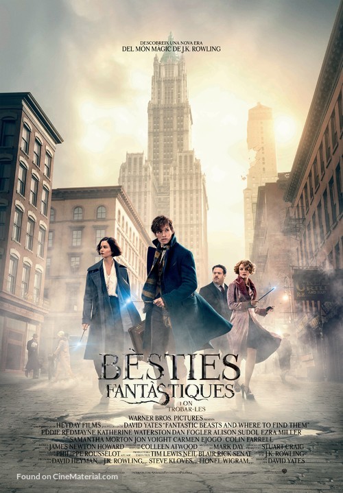 Fantastic Beasts and Where to Find Them - Andorran Movie Poster