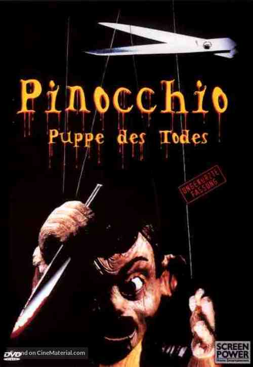Pinocchio&#039;s Revenge - German DVD movie cover