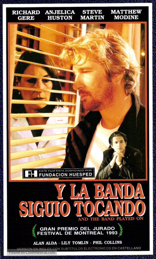 And the Band Played On - Argentinian Movie Poster