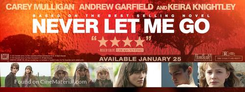 Never Let Me Go - Video release movie poster