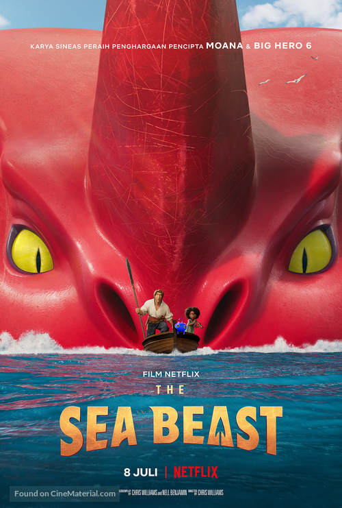 The Sea Beast - Indonesian Movie Poster