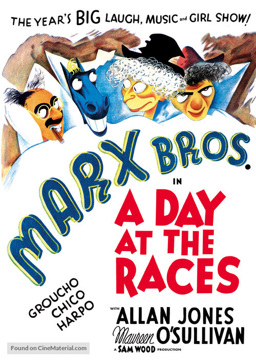 A Day at the Races - Movie Poster