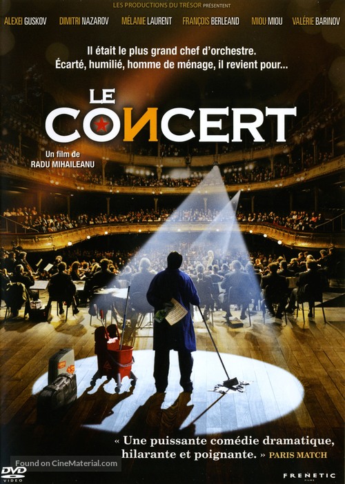 Le concert - French DVD movie cover