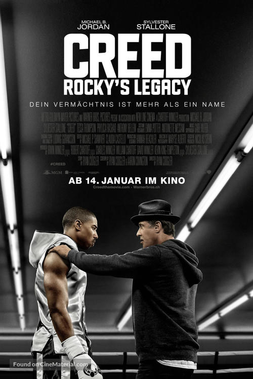 Creed - Swiss Movie Poster