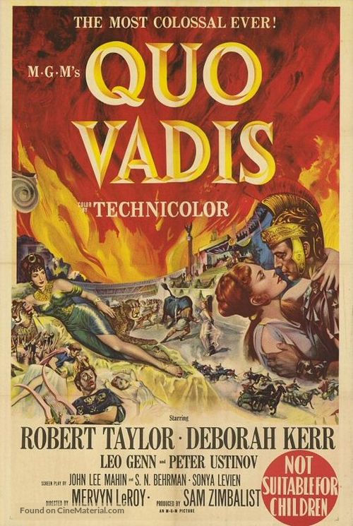 Quo Vadis - Australian Movie Poster