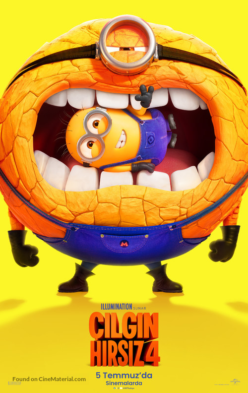 Despicable Me 4 - Turkish Movie Poster