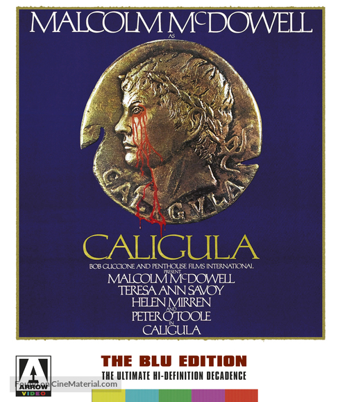 Caligola - British Blu-Ray movie cover