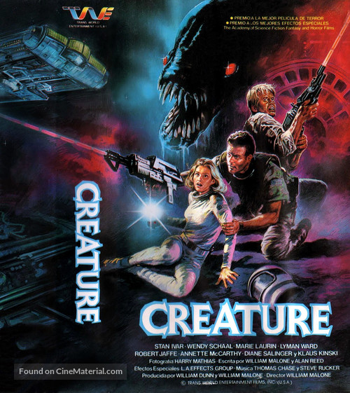 Creature - Spanish Movie Cover