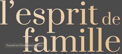 L&#039;esprit de famille - French Logo