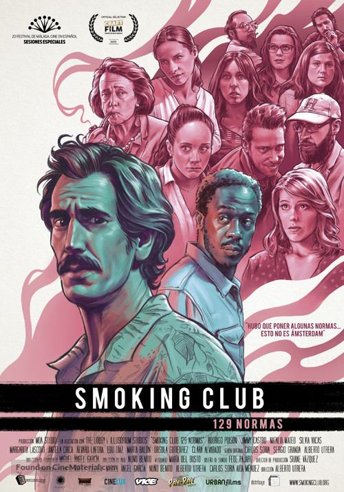 Smoking Club 129 normas - Spanish Movie Poster