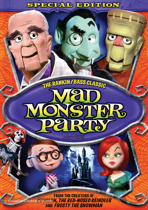 Mad Monster Party? - DVD movie cover