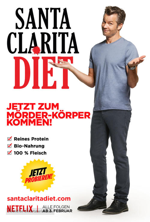 &quot;Santa Clarita Diet&quot; - German Movie Poster