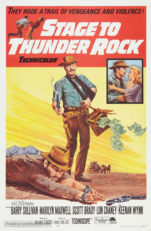 Stage to Thunder Rock - Movie Poster