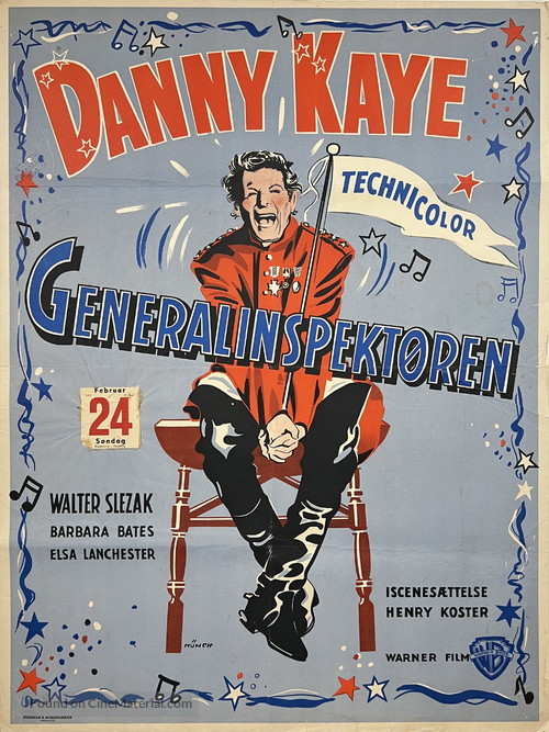 The Inspector General - Danish Movie Poster
