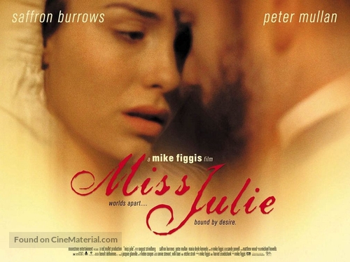Miss Julie - British Movie Poster