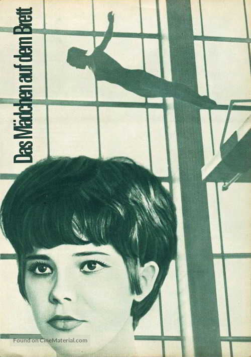 Das M&auml;dchen auf dem Brett - German Movie Poster