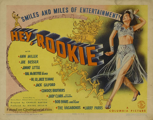 Hey, Rookie - Movie Poster