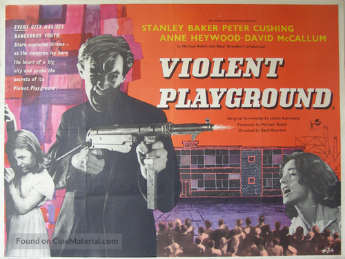 Violent Playground - British Movie Poster