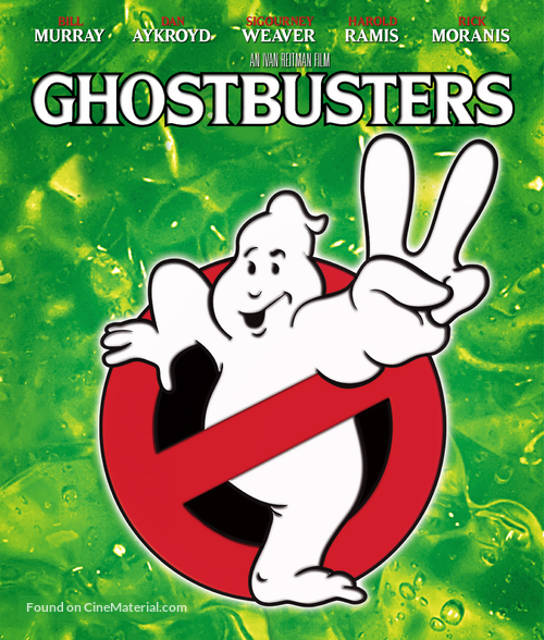 Ghostbusters II - Blu-Ray movie cover