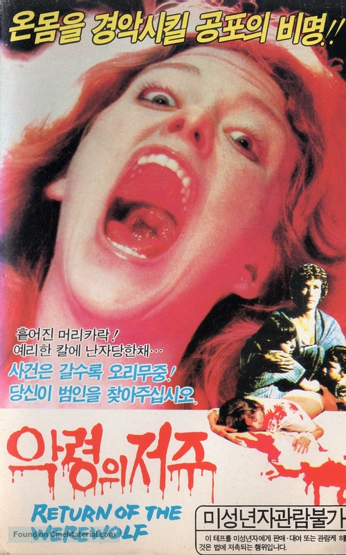 Retorno de Walpurgis, El - South Korean Movie Cover