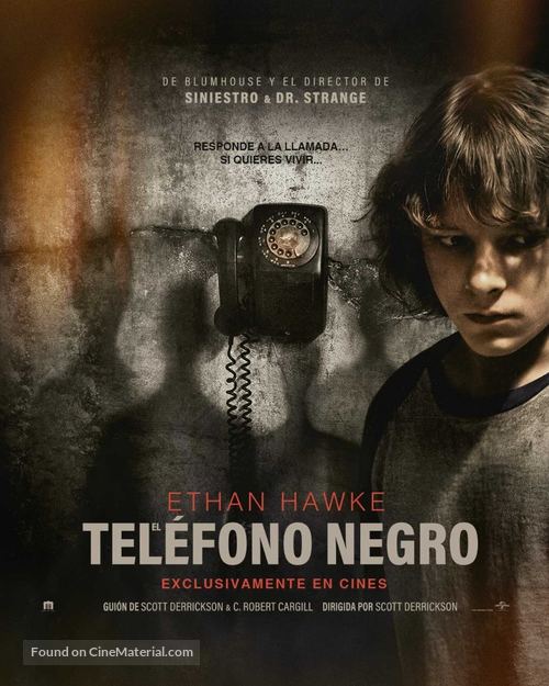 The Black Phone - Venezuelan Movie Poster