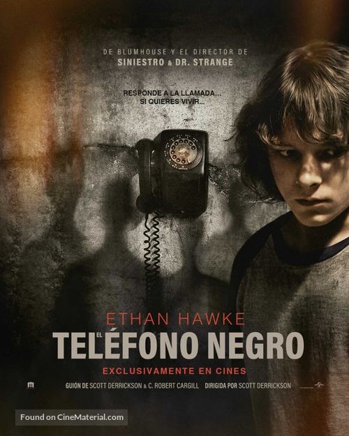 The Black Phone - Venezuelan Movie Poster