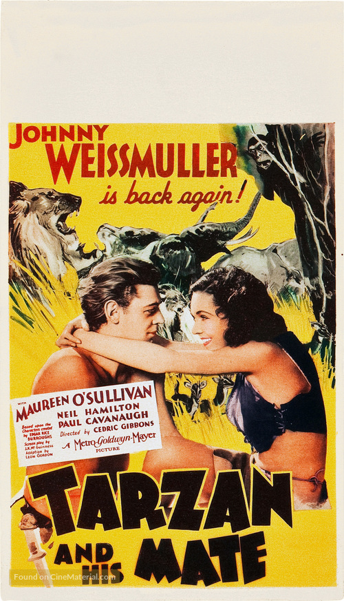 Tarzan and His Mate - Theatrical movie poster
