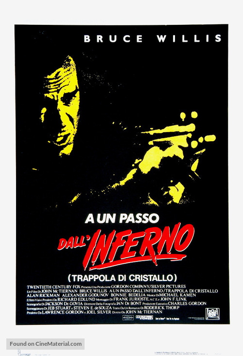 Die Hard - Italian Movie Poster