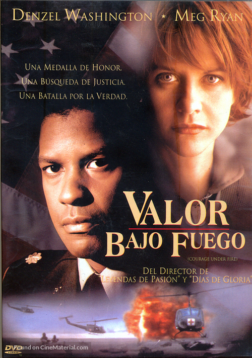 Courage Under Fire - Argentinian Movie Cover