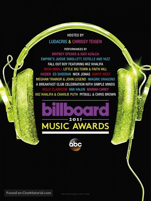 2015 Billboard Music Awards - Movie Poster