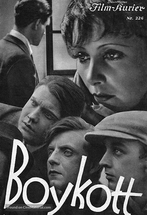 Boykott - German Movie Poster