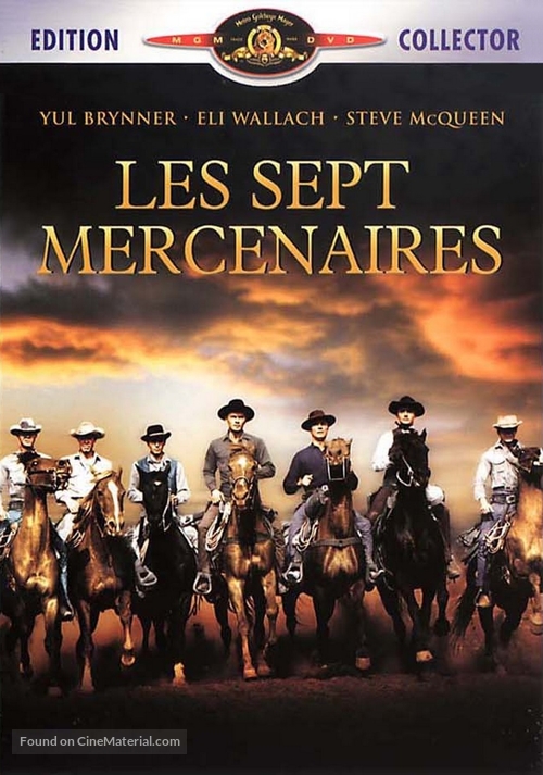 The Magnificent Seven - French DVD movie cover