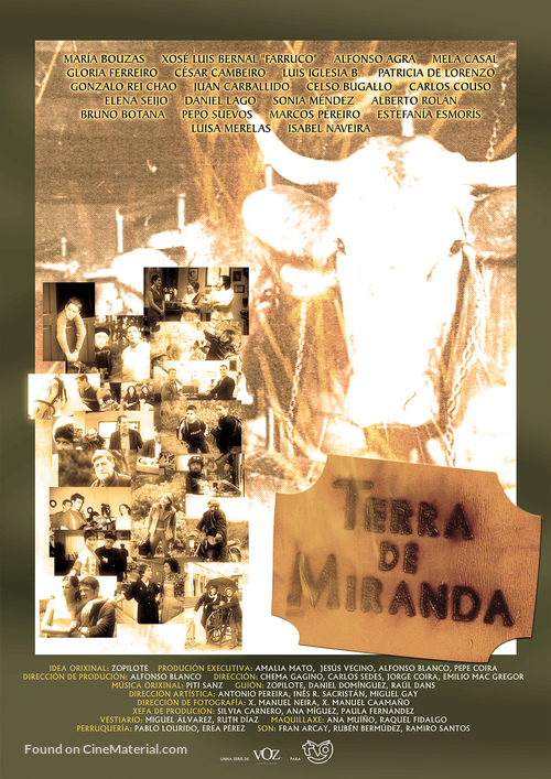 &quot;Terra de Miranda&quot; - Spanish Movie Poster