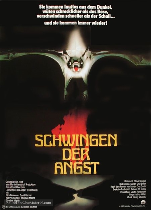 Nightwing - German Movie Poster