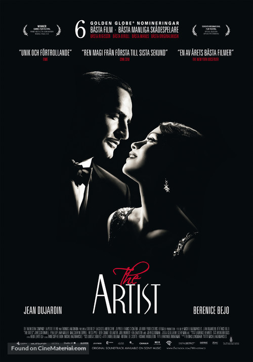 The Artist - Swedish Movie Poster