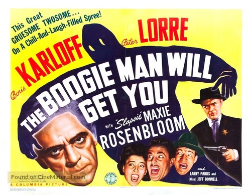 The Boogie Man Will Get You - Movie Poster