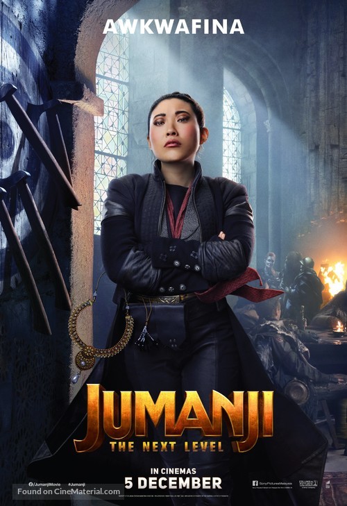 Jumanji: The Next Level - Malaysian Movie Poster