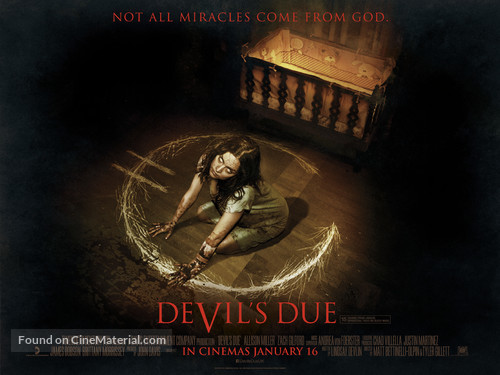 Devil&#039;s Due - British Movie Poster