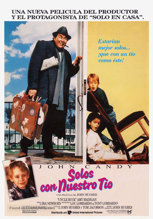 Uncle Buck - Spanish Movie Poster