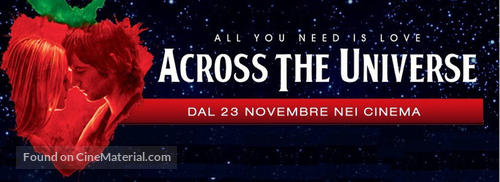 Across the Universe - Italian Movie Poster