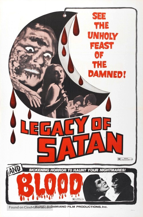 Legacy of Satan - Combo movie poster
