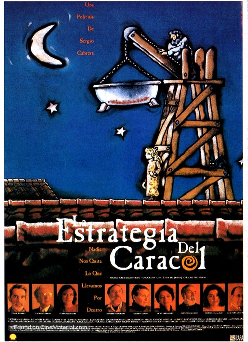 Estrategia del caracol, La - Spanish Movie Poster