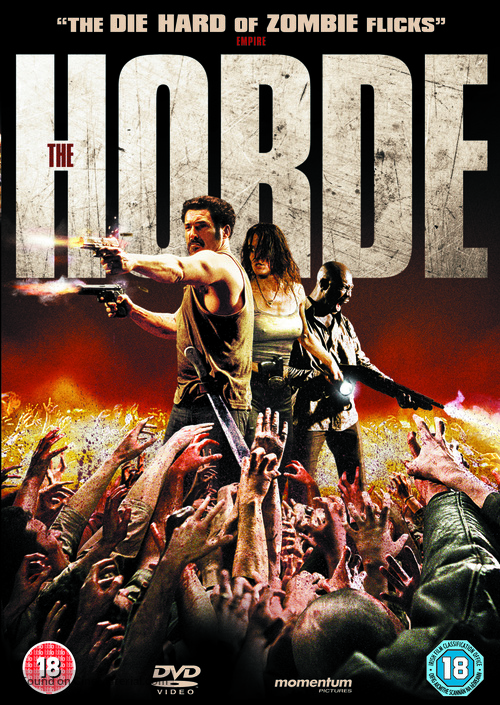 La horde - British DVD movie cover