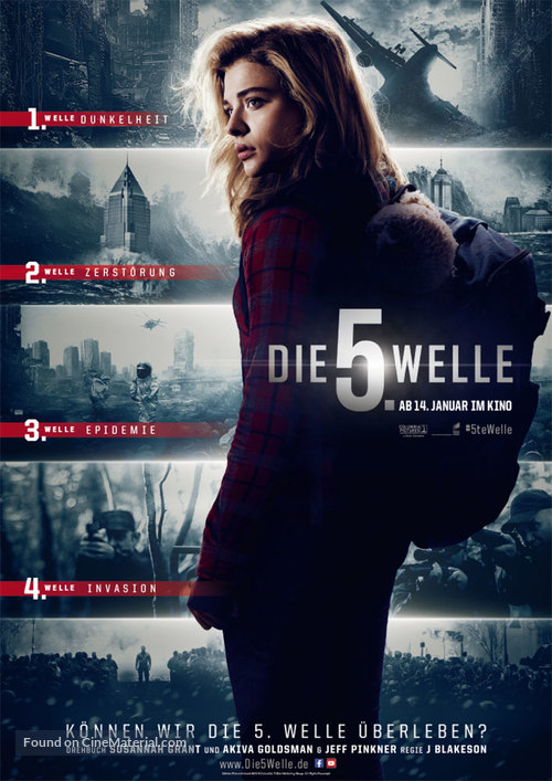 The 5th Wave - German Movie Poster