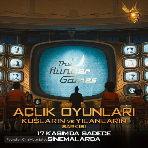 The Hunger Games: The Ballad of Songbirds and Snakes - Turkish Movie Poster