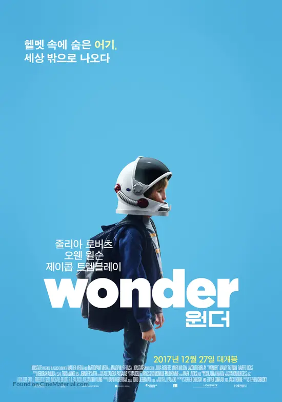 Wonder - South Korean Movie Poster