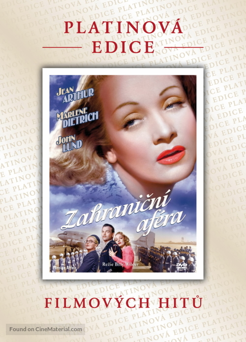 A Foreign Affair - Czech DVD movie cover