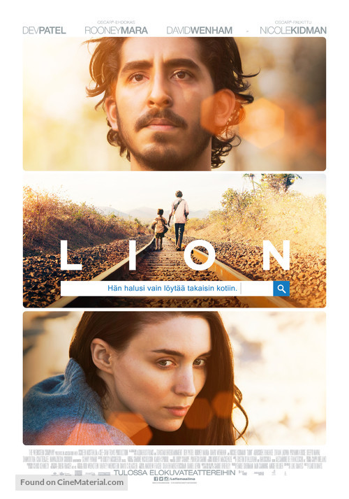 Lion - Czech Movie Poster