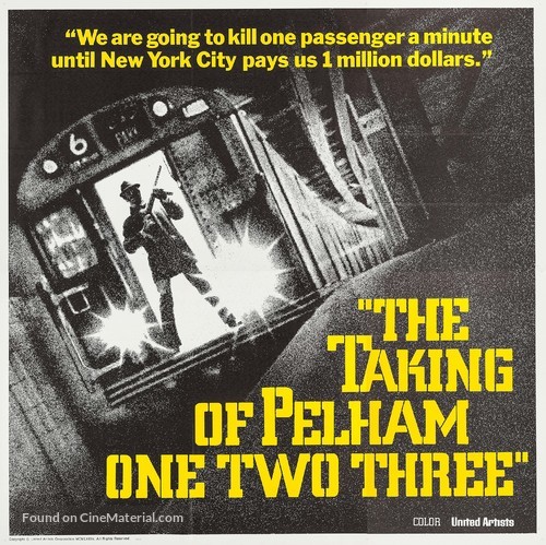 The Taking of Pelham One Two Three - Movie Poster