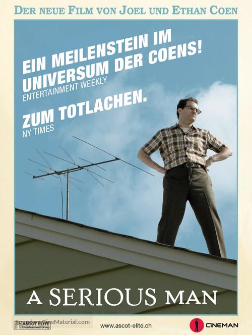 A Serious Man - Swiss Movie Poster